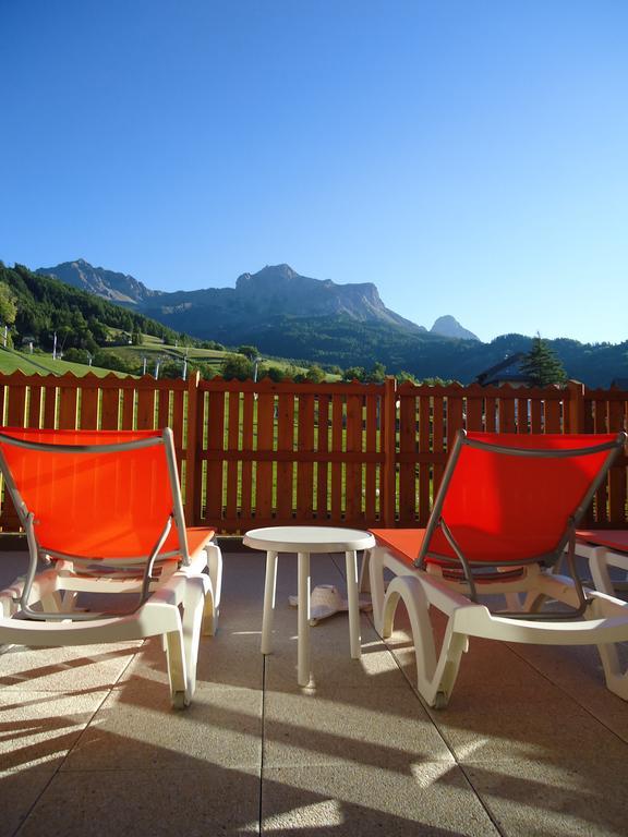 Hotel Soleil Des Neiges Le Sauze Buitenkant foto