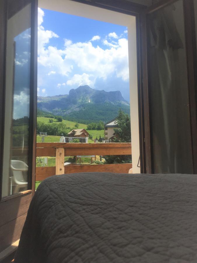 Hotel Soleil Des Neiges Le Sauze Buitenkant foto